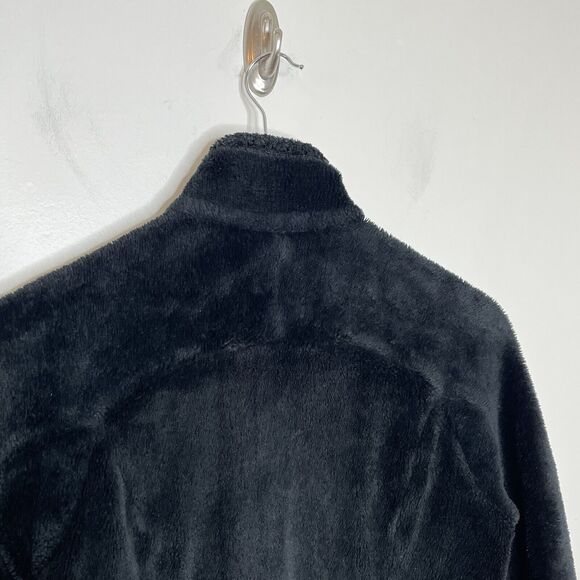 Patagonia Regulator Deep Pile Fleece Full Zip Jacket Black Womens XS Furry Fuzzy - Picture 12 of 13